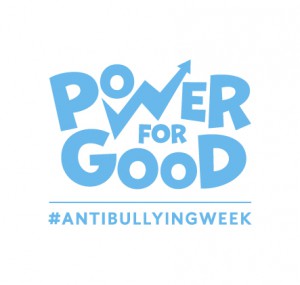 The theme for this year's anti bullying week is Power For Good.