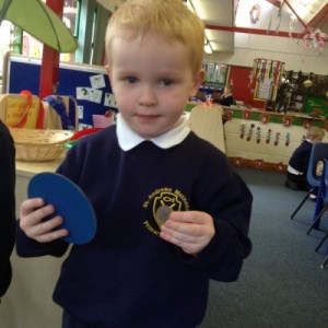 Niall did some fantastic work too, he found a coin that has a face shaped like a circle.