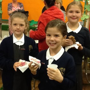 Members of our school council who helped out this morning
