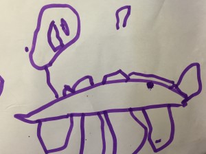 Max's Dinosaur Drawing